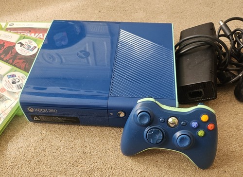 Xbox 360 blue special - e,