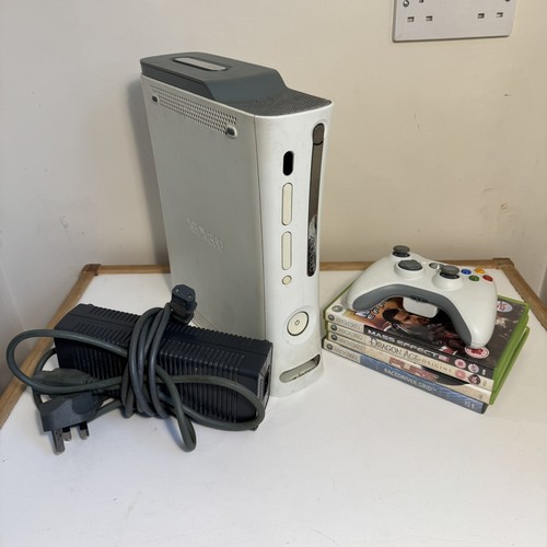 Xbox 360 white console - xbox, +