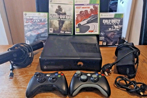 Microsoft xbox 360 slim - slim, 4gb