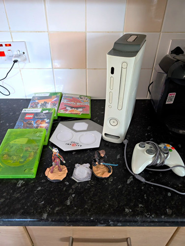 Microsoft xbox 360 white - xbox,