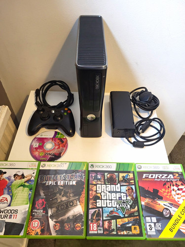Microsoft xbox 360 black pal - xbox,