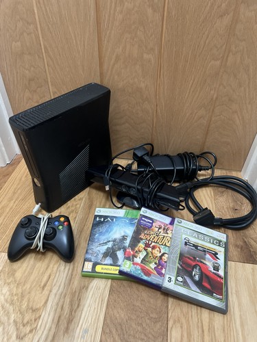Microsoft xbox 360 slim black - xbox,