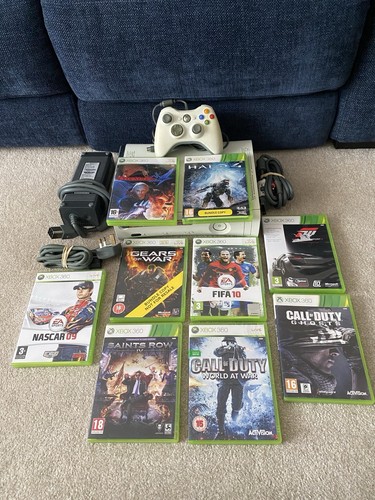 Microsoft xbox 360 white 20gb - microsoft,