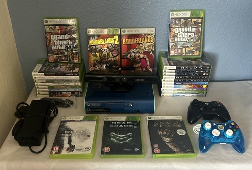 Xbox 360 250gb blue limited - 250gb,