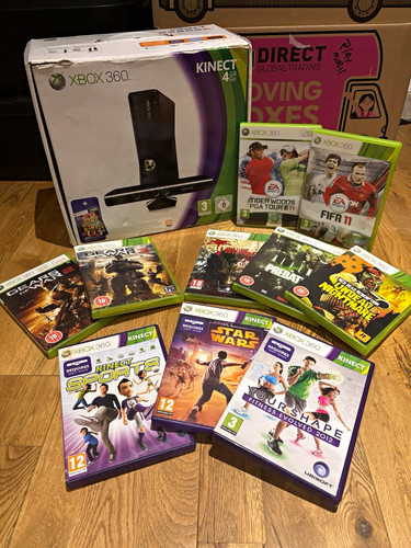 Microsoft xbox 360 4gb kinect - xbox,