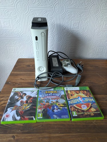 Xbox 360 white console - xbox,