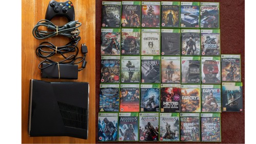 Xbox 360 slim - xbox, 250gb