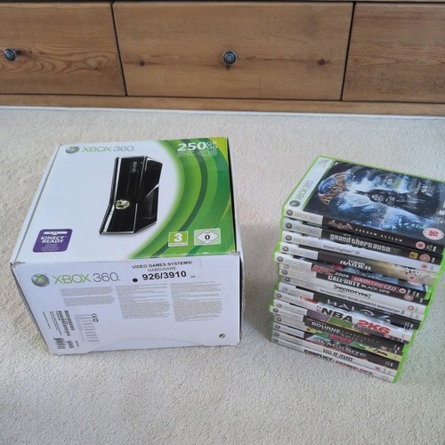 Microsoft xbox 360 250gb black - 250gb,