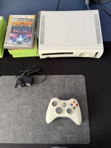 Xbox 360 white console - xbox,