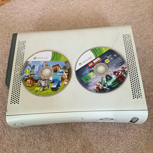 Microsoft xbox 360 - microsoft, white