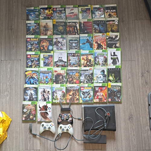 Microsoft xbox 360 black - xbox,