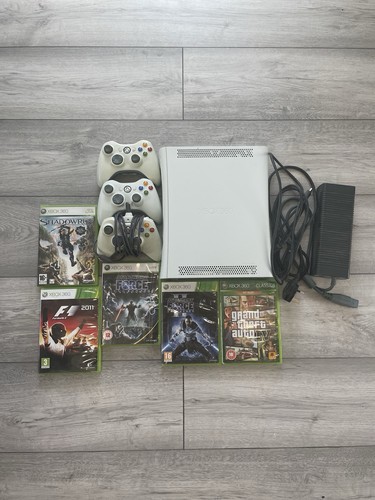 White xbox 360 - white, 3