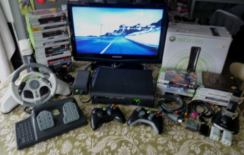 Microsoft xbox 360 elite 120gb - xbox,