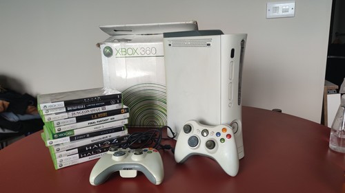Microsoft xbox 360 white - microsoft,