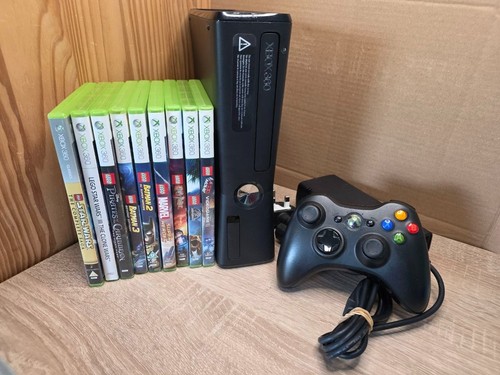 Xbox 360 slim - 250gb, with