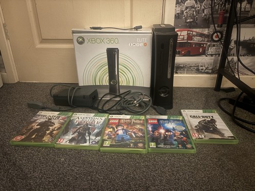 Xbox 360 elite 120gb black - elite,