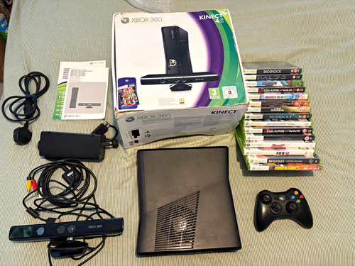 Xbox 360 250gb bundle with - xbox,