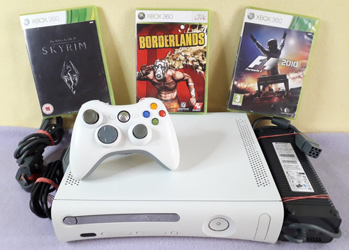 Xbox 360 60gb console games - &,
