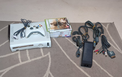 Microsoft xbox 360 20gb white - microsoft,