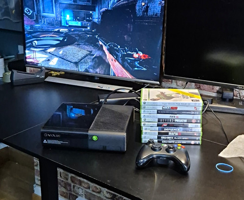 Microsoft xbox 360 black - xbox,
