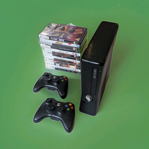 Xbox 360 slim console - xbox,