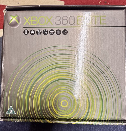 Xbox 360 elite 120gb boxed - xbox,