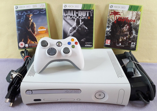 Xbox 360 60gb console games - 360, &