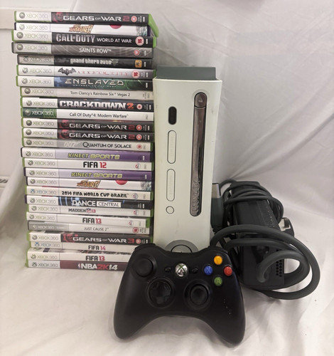 Microsoft xbox 360 white 60gb - microsoft,