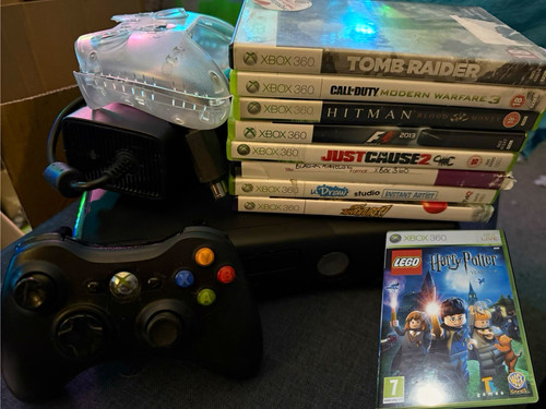 Microsoft xbox 360 4gb black - xbox,