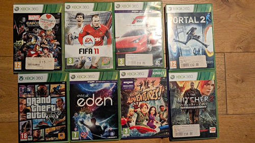Xbox 360 slim black console - 360,