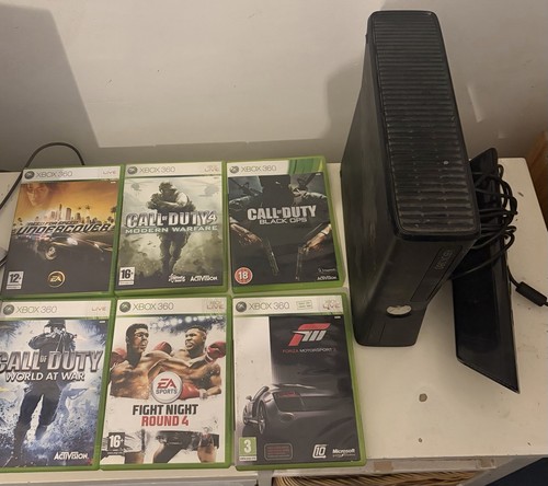 Xbox 360 slim 4gb black - xbox,