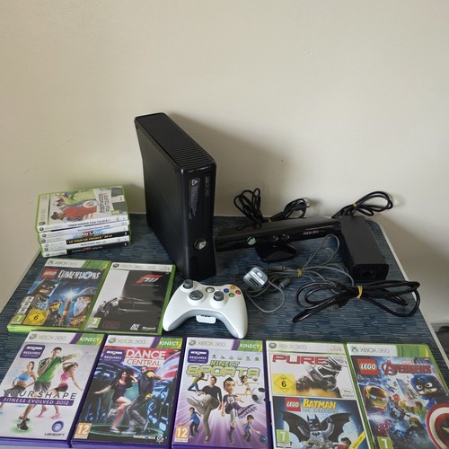 Xbox 360 250gb black - 360, bundle