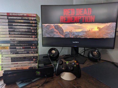 Xbox 360 slim 250gb console - xbox,