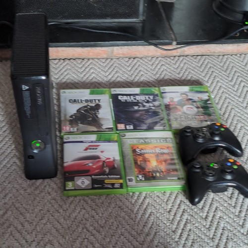 Microsoft xbox 360 250gb black - xbox,