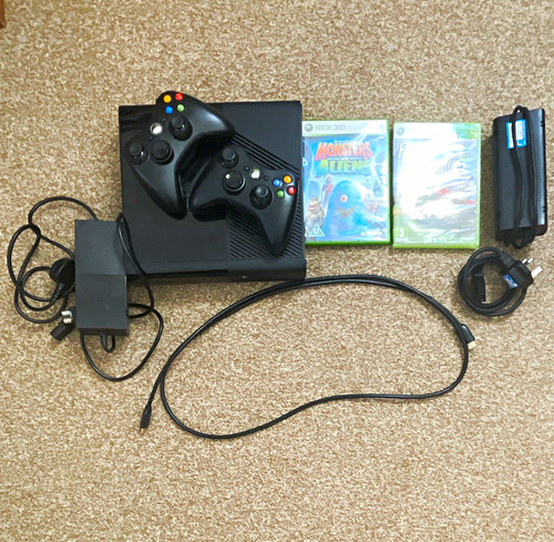 Microsoft xbox 360 black - 360, e