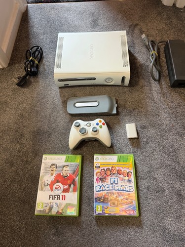 Microsoft xbox 360 250gb white - xbox,