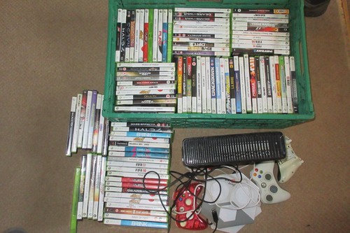 Xbox 360 console - +, video