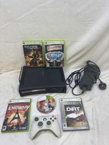 Xbox 360 120gb black console - 120gb,