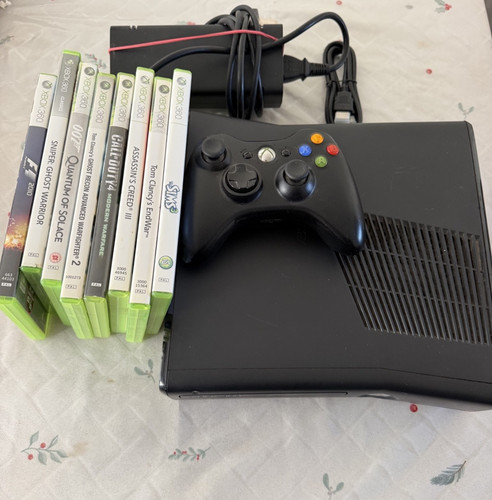 Microsoft xbox 360 slim - slim, bundle