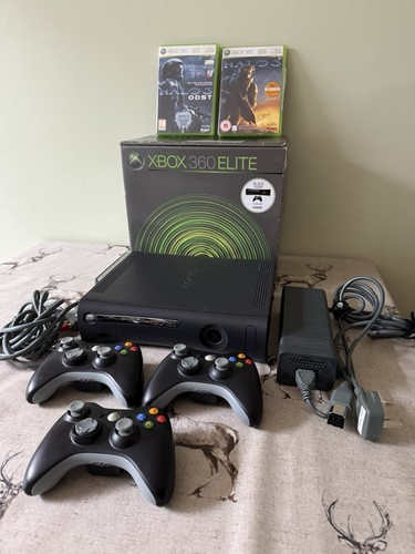 Xbox 360 elite 120gb boxed - 360,