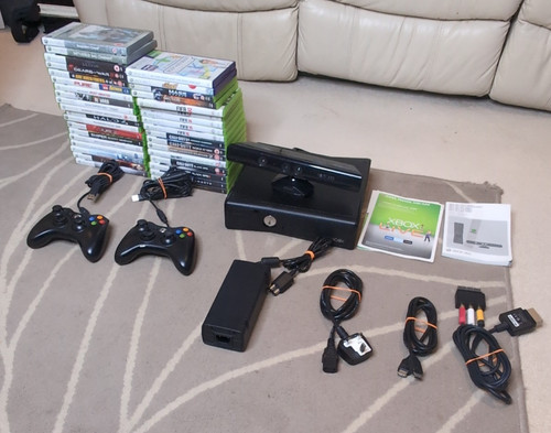Xbox 360 slim console mega - console,